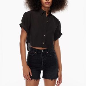 Aritzia Cropped Shirt